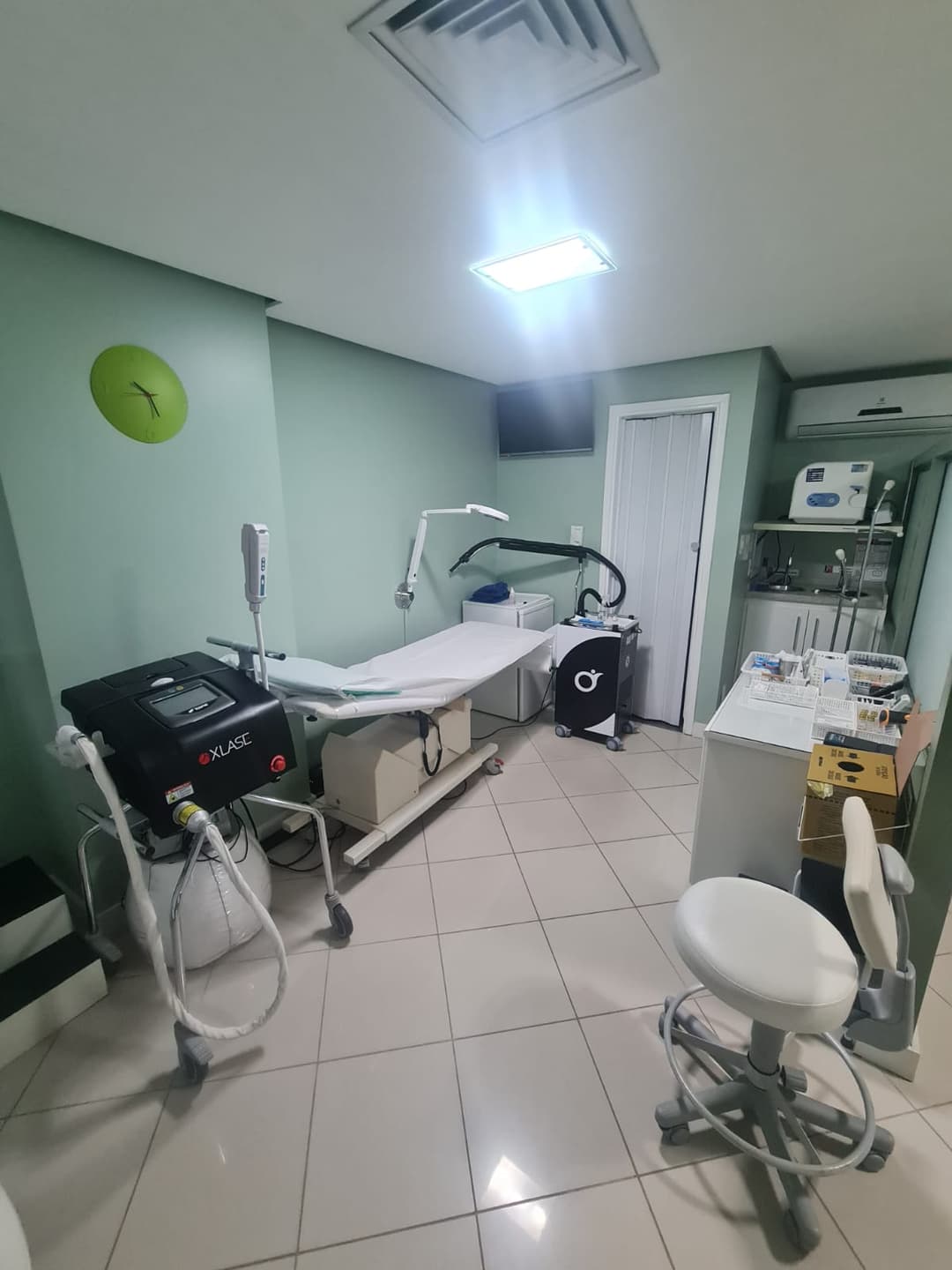 Sala de procedimento do Dr. José Carlos